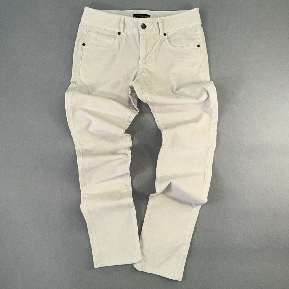 Women's Banana Republic Corduroy Utility Stretch Pants Tan Size 4